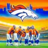 Bronco Football Diamond Painting