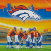 Bronco Football Diamond Painting