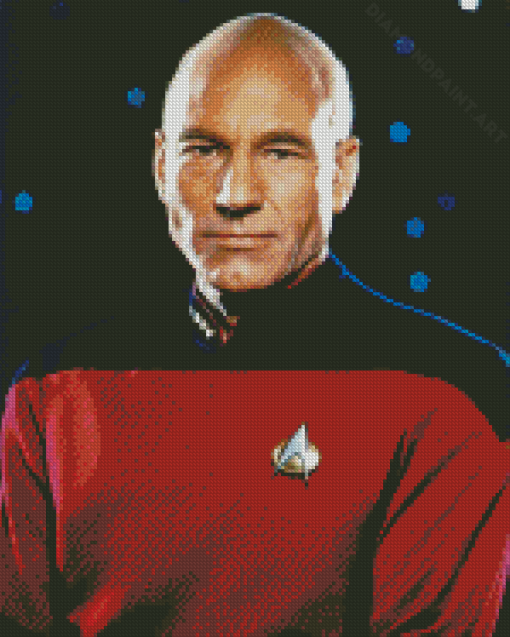 Captain Picard Diamond Painting