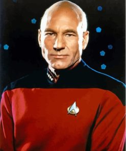 Captain Picard Diamond Painting