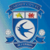 Cardiff City Football Logo Diamond Painting