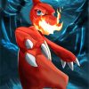 Charmeleon Fire Pokemon Diamond Painting