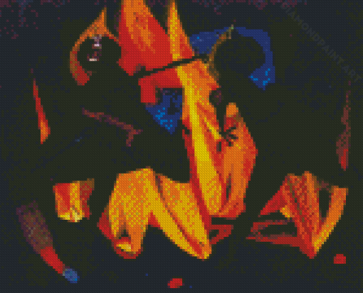 Children Playing With Fire Diamond Painting