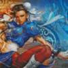 Chun Li Anime Diamond Painting