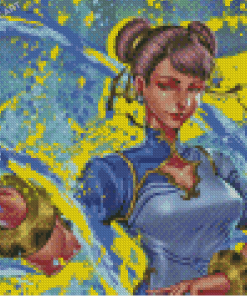 Chun Li Diamond Painting