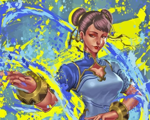 Chun Li Diamond Painting