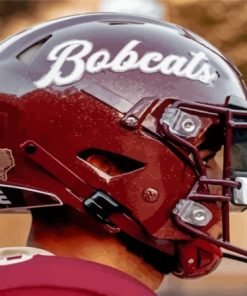 Texas State Bobcats Helmet Diamond Painting