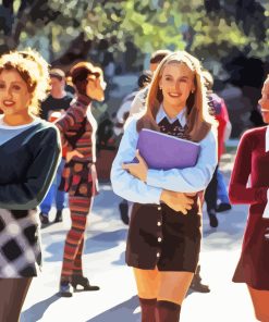 Clueless Girls Characters Diamond Painting