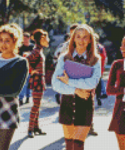 Clueless Girls Characters Diamond Painting