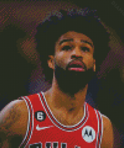 Coby White Professional Basketball Diamond Painting