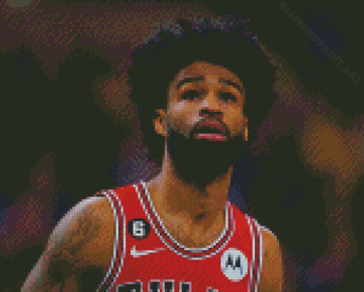 Coby White Professional Basketball Diamond Painting