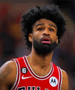 Coby White Professional Basketball Diamond Painting