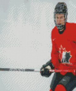 Connor Bedard Canadian Player Diamond Painting