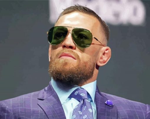 Conor McGregor Diamond Painting