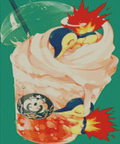 Cyndaquil Art Diamond Painting