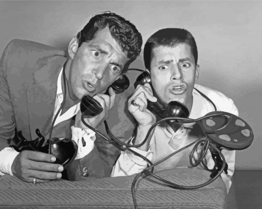 Dean Martin And Jerry Lewis Diamond Painting