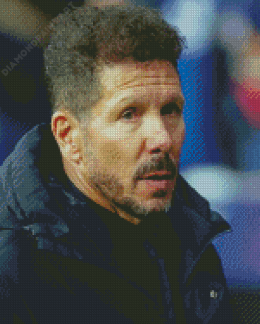 Diego Simeone Football Player Diamond Painting