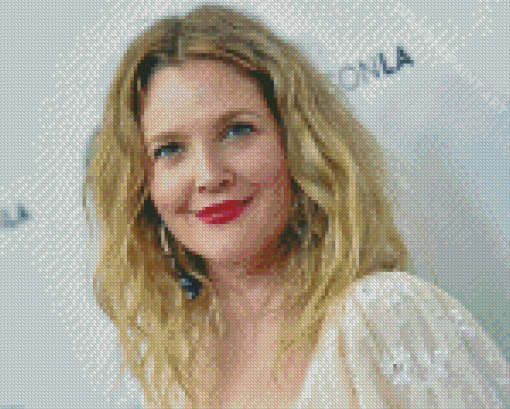 Drew Barrymore Diamond Painting