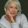 English Actor Helen Mirren Diamond Painting