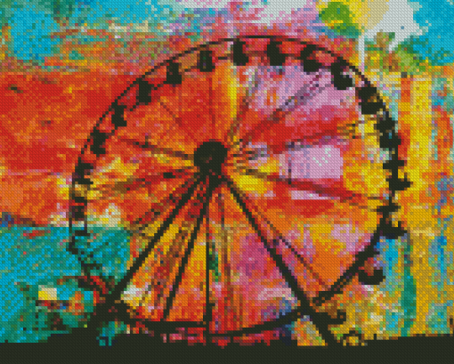 Feria Wheel Diamond Painting