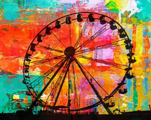 Feria Wheel Diamond Painting