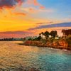 Fig Tree Bay Beach At Sunset Diamond Painting