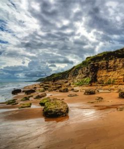 France Normandy Omaha Beach Diamond Painting