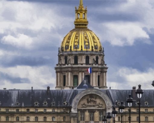 France Paris Les Invalides Diamond Painting