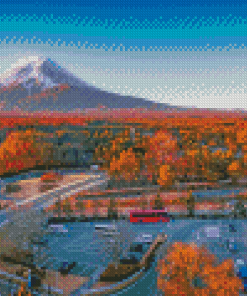 Fuji Mountain From Kawaguchi Diamond Painting