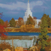 Idaho Falls Temple Usa Diamond Painting