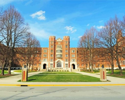 Indiana Purdue University Diamond Painting