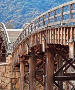 Japan Kintai Arch Bridge Diamond Painting