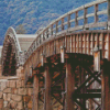 Japan Kintai Arch Bridge Diamond Painting