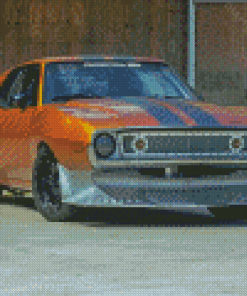 Javelin AMX Classic Car Diamond Painting