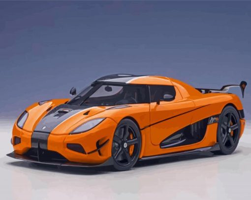 Koenigsegg Agera Car Diamond Painting