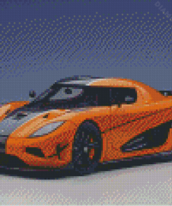 Koenigsegg Agera Car Diamond Painting