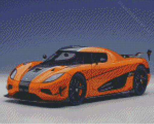 Koenigsegg Agera Car Diamond Painting