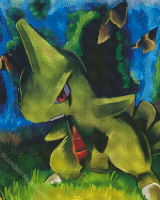 Larvitar Art Diamond Painting