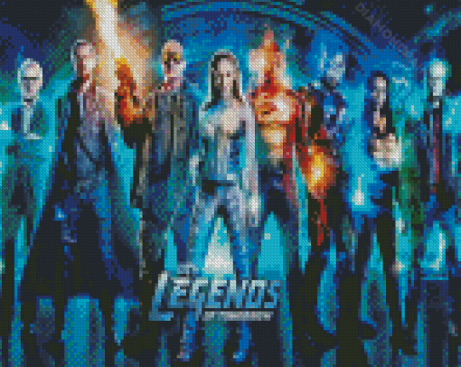 Legends Of Tomorrow Movie Diamond Painting