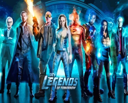 Legends Of Tomorrow Movie Diamond Painting