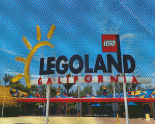 Legoland California Diamond Painting