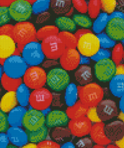 Colorful Chocolate Candies Diamond Painting