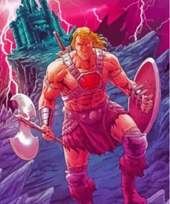 Masters Of The Universe He Man Diamond Painting