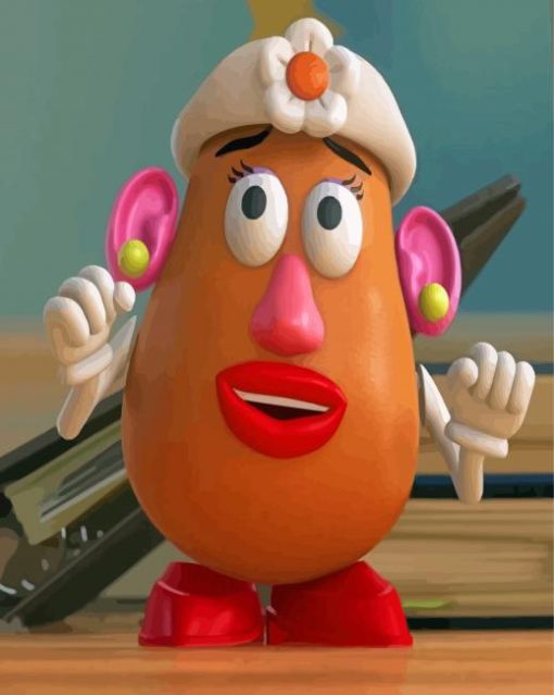 Mrs Potato Head Diamond Painting