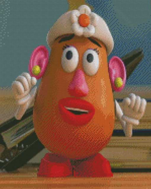 Mrs Potato Head Diamond Painting