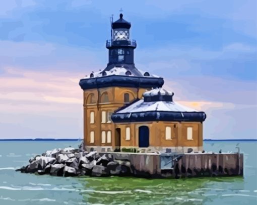 Ohio Toledo Lighthouse Diamond Painting