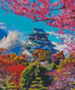 Osaka Castle Diamond Painting