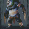 Panda Warrior Diamond Painting