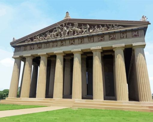 Parthenon Nashville Museum Diamond Painting