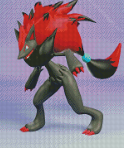 Pokemon Zoroark Diamond Painting